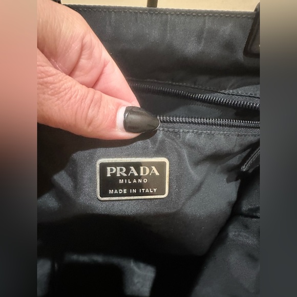 Prada Tessuto Plex Forrest Green Tote - Picture 5 of 13